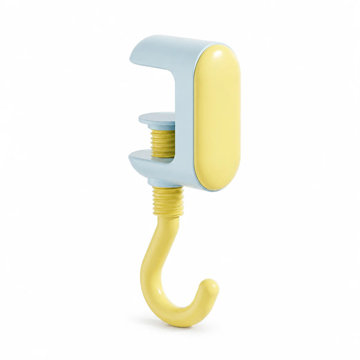 Adjustable Clamp-On Desk Bag Hook – No-Drill Rotating Hanger