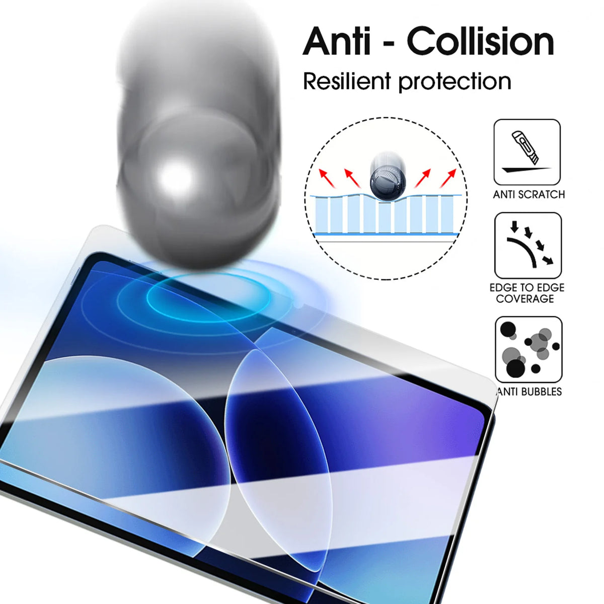 Tempered Glass Screen Protector for Xiaomi Pad 8 / 8 Pro 11.2"
