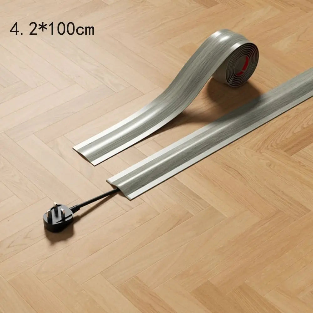 PVC Floor Cord Cover – Flexible Cable Management Wire Hider