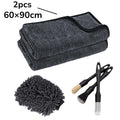 Car Wash Kit – Detailing Brushes, Towels & Wash Mitt Set