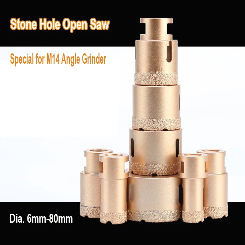 M14 Brazed Diamond Core Drill Bit – Stone Marble Granite