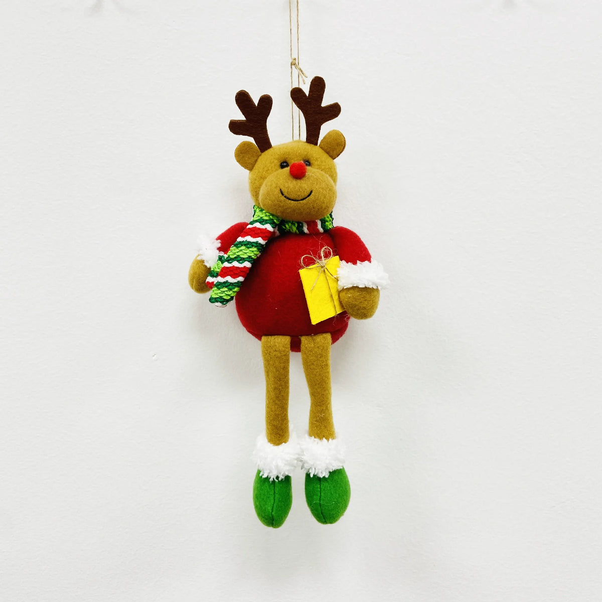 Santa Claus Snowman Reindeer Christmas Tree Ornament