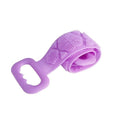 Double-Sided Silicone Back Scrubber Belt | Long Bath Brush