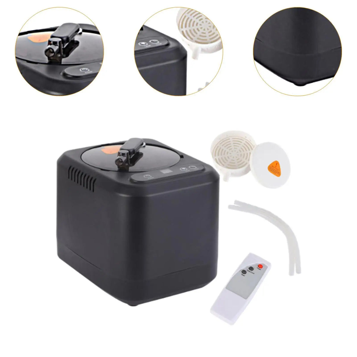 Kesoto 4L Sauna Steam Generator | Timer, Remote, 1000W