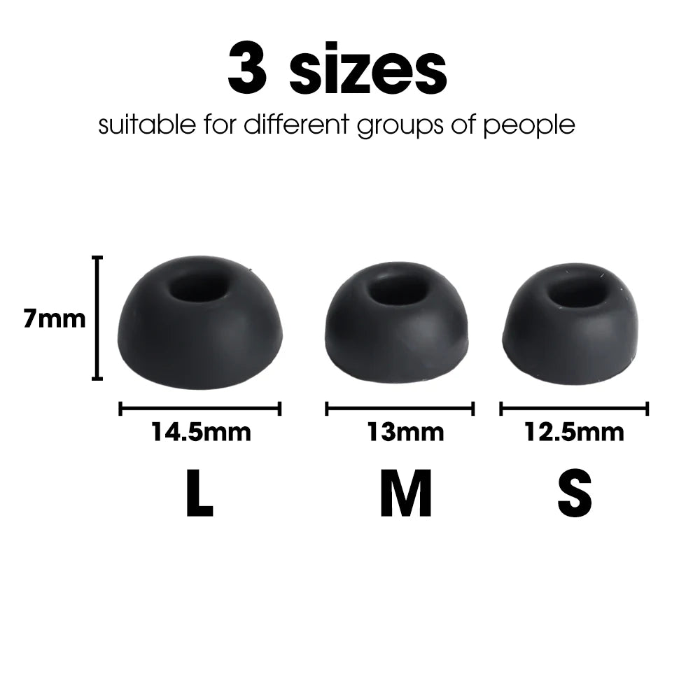 Silicone Ear Tips for Huawei FreeBuds 4i & 5i | 3 Sizes