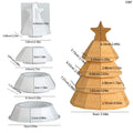 Christmas Tree Perpetual Calendar Silicone Mold – DIY Resin & Candle