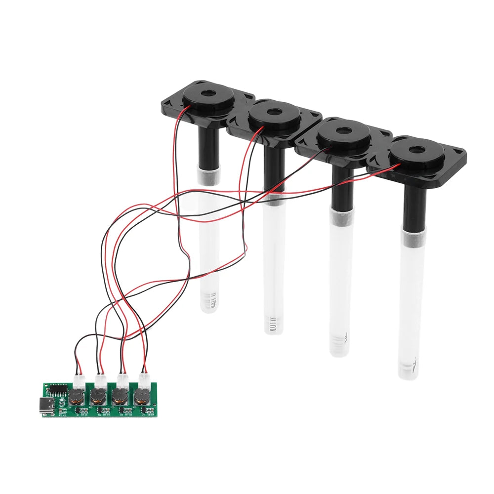 DC5V Quad-Spray Ultrasonic Atomiser Module DIY Kit Type-C