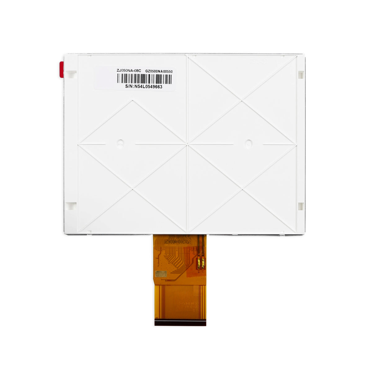 ZJ050NA-08C 5" TFT LCD Display 640×480 VGA 159PPI Panel