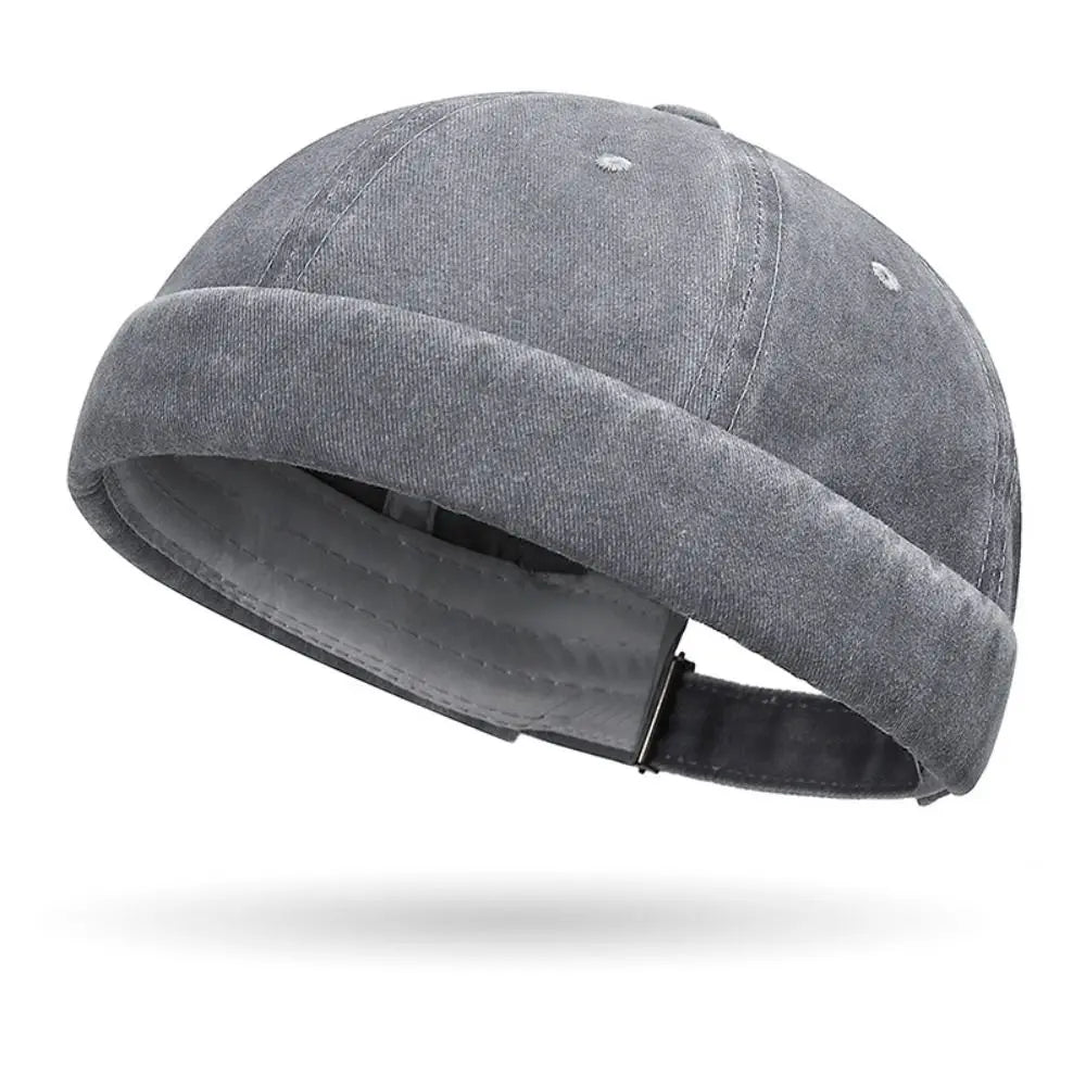 Hip Hop Beanie Hat – Brimless Knit Skull Cap, Adjustable