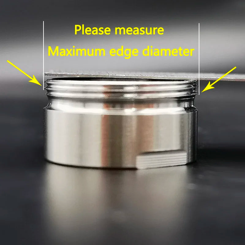 WASOURLF 2-Pack M24 Male Thread 8L Water-Saving Faucet Aerator