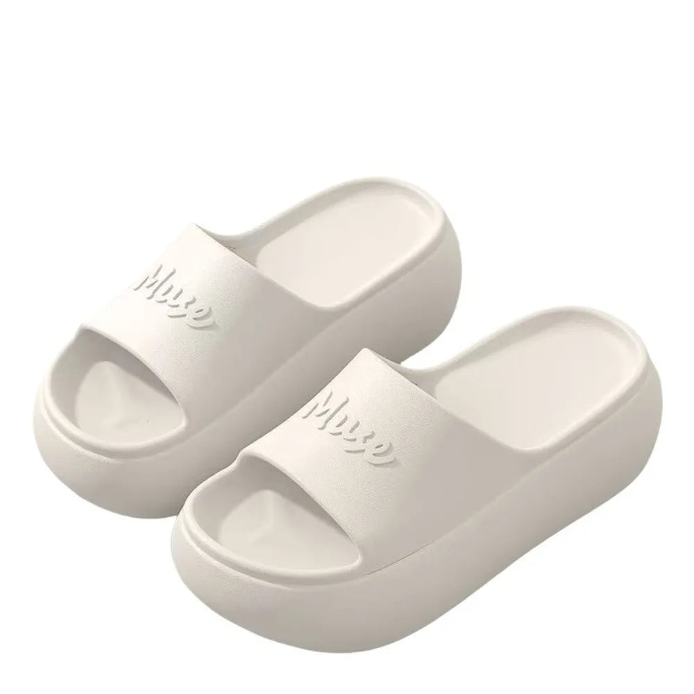 Women's Non-Slip Thick Platform Slippers | EVA Sole