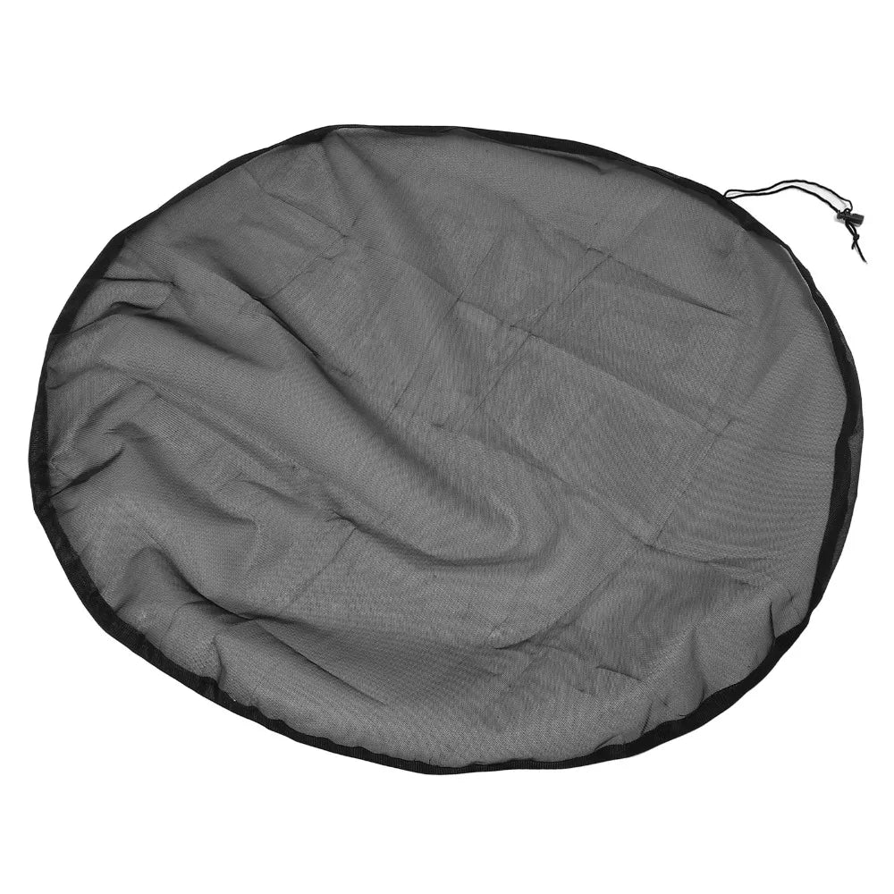 4-Pack Rain Barrel Mesh Cover 37.4" | Fine Leaf Filter Screen
