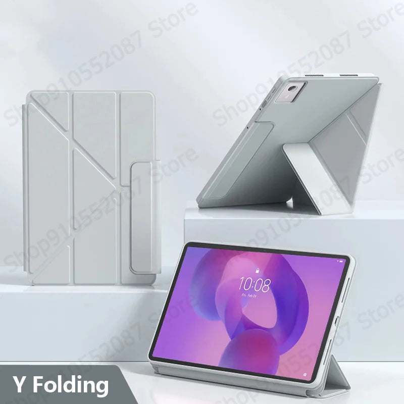 Lenovo IdeaTab Plus 12.1" PU Leather Magnetic Folio Stand Case