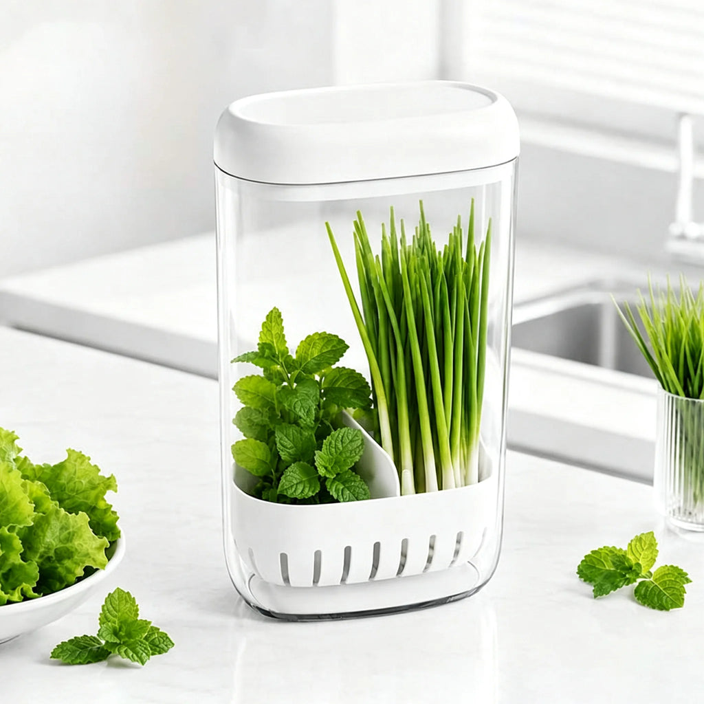 Herb & Vegetable Hydroponic Fresh-Keeping Storage Container