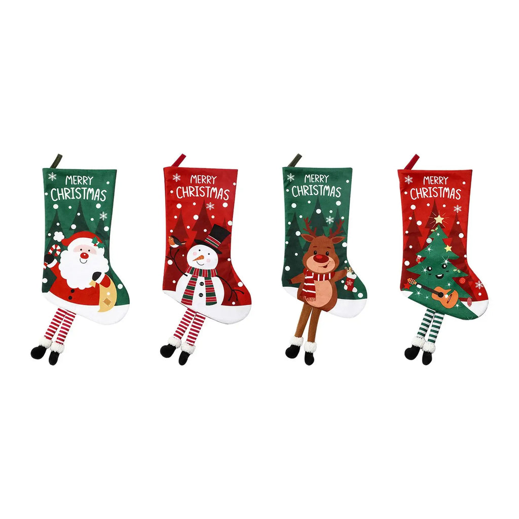 MagiDeal Christmas Stocking – Non-Woven Gift & Candy Holder