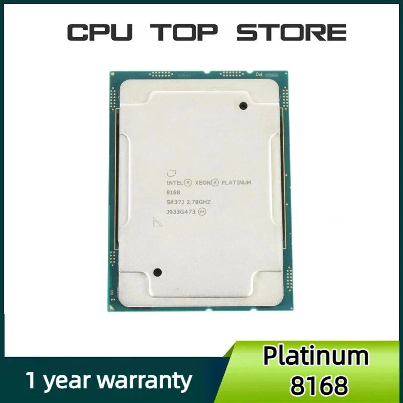 Intel Xeon Platinum 8168 24-Core 2.7GHz LGA3647 Server CPU