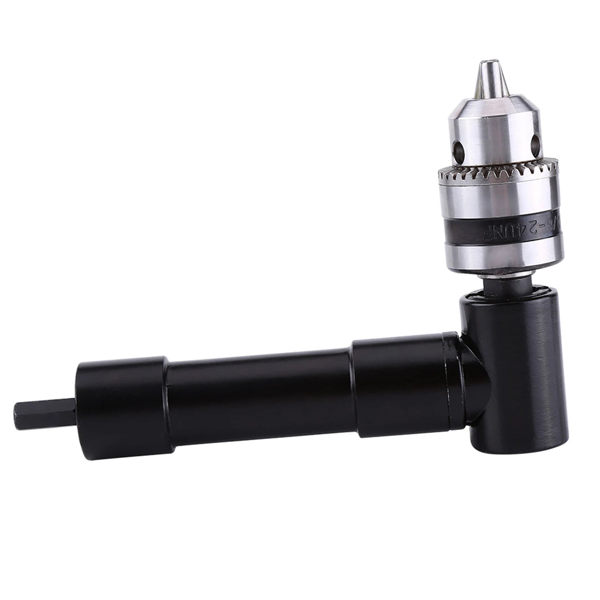 90° Right Angle Drill Attachment – 8mm Hex Shank Adapter