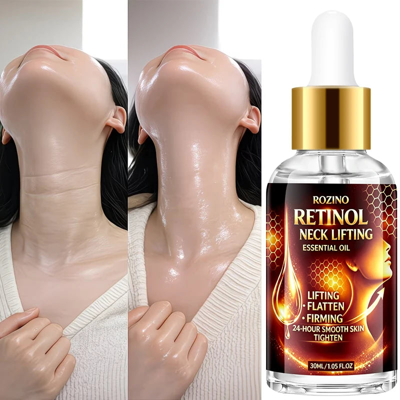 ROZINO Retinol Neck Smoothing Essence Oil | 30ml Serum