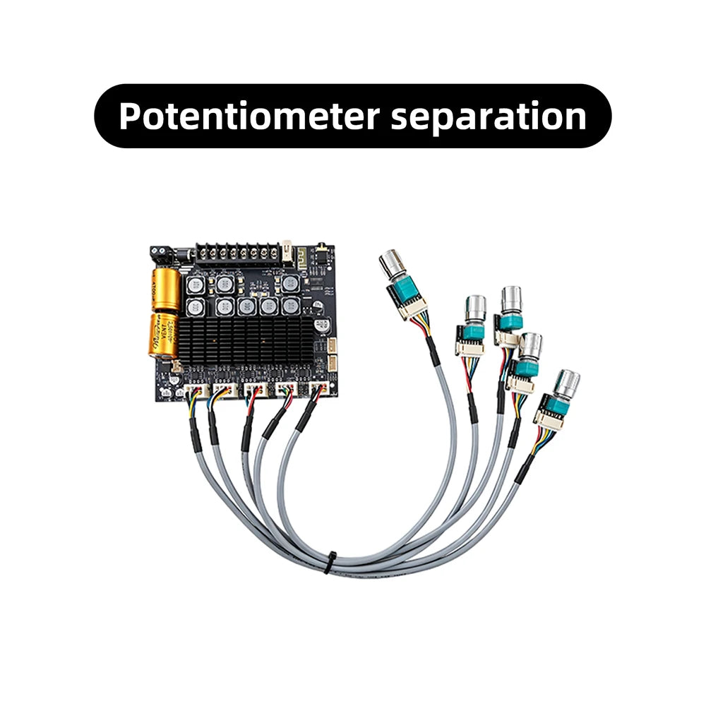 ZK-TB22 2.2-Ch Bluetooth Amplifier Board 75W+75W+145W