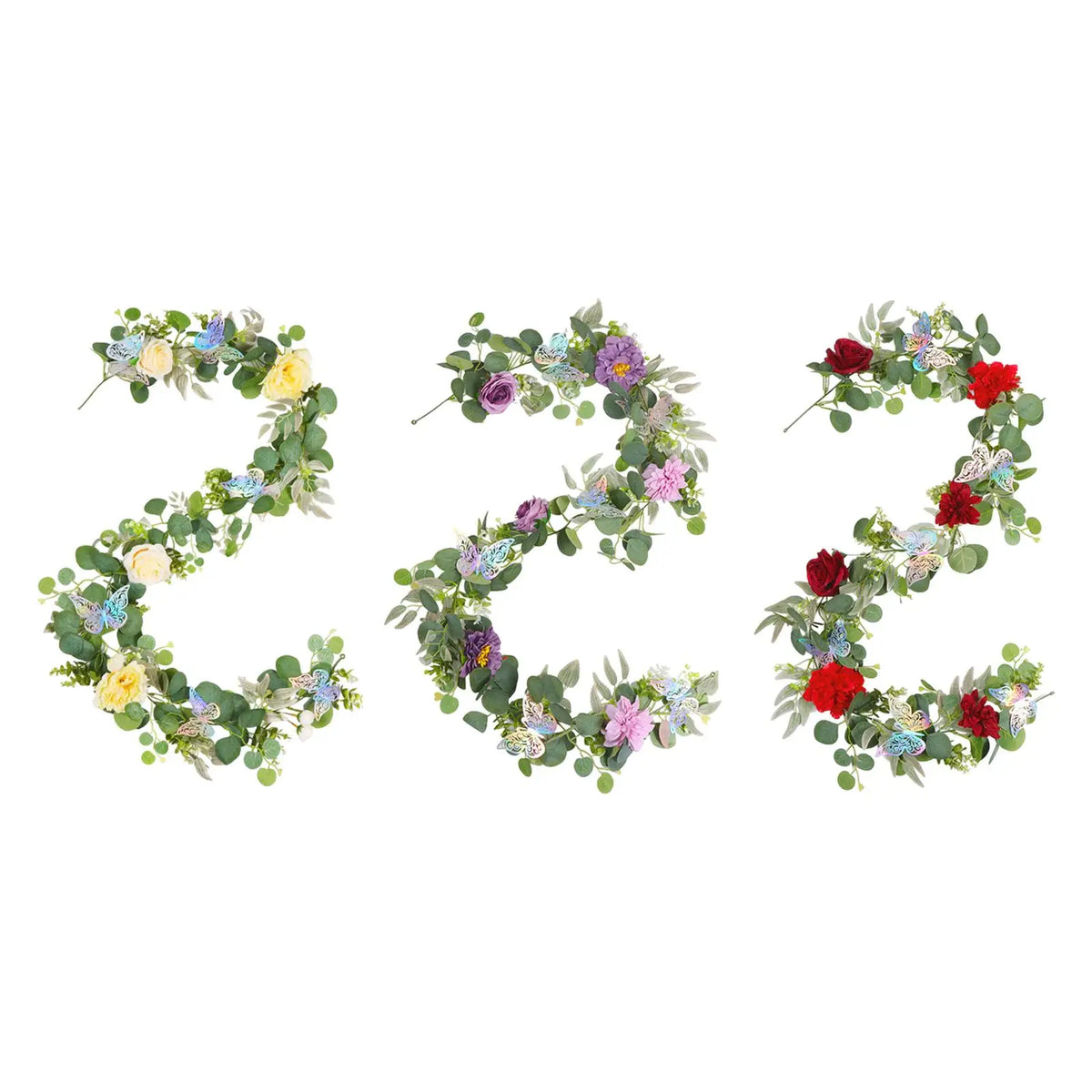 Artificial Peony Vine Garland 180cm – Wedding & Home Décor