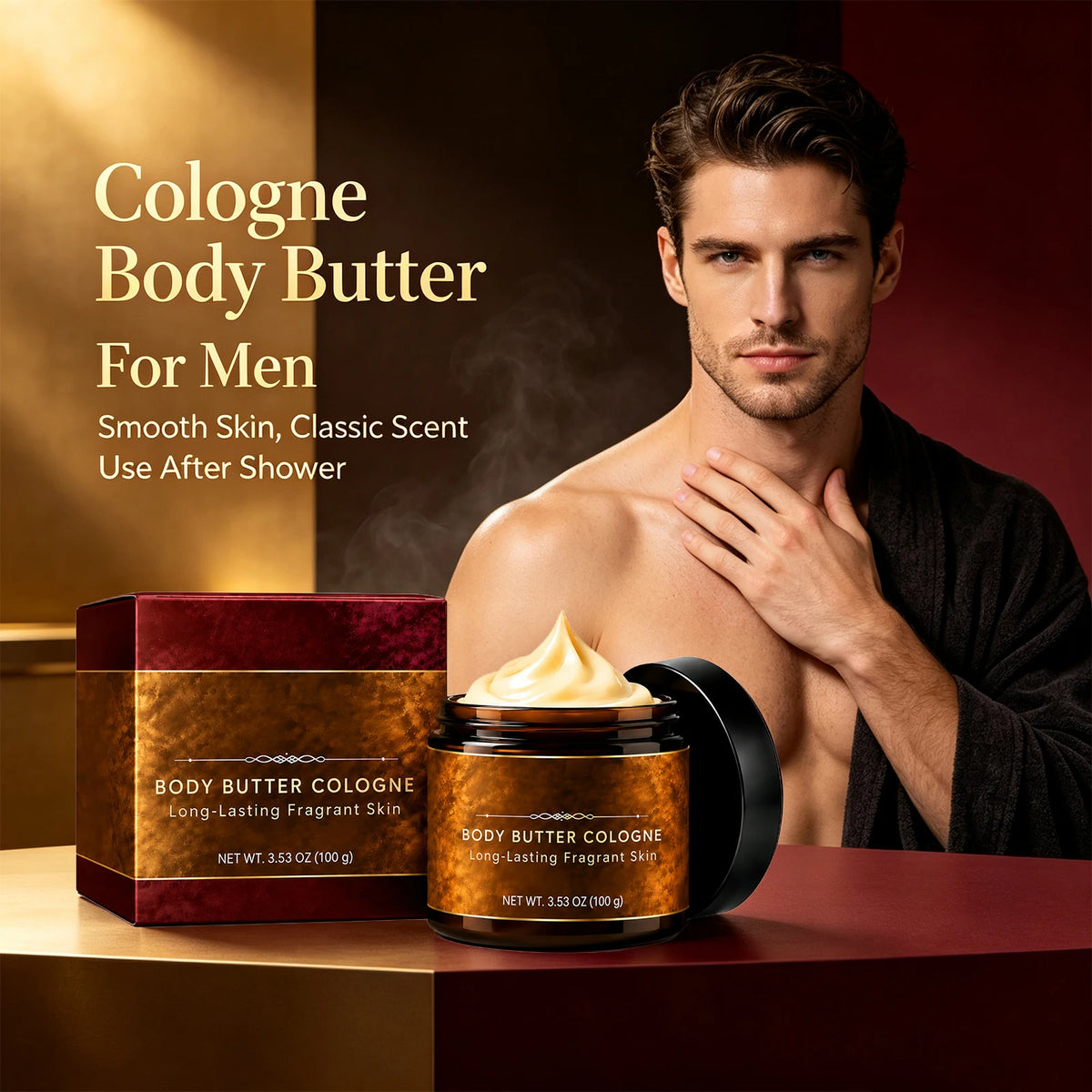 Cologne Scented Body Lotion – Hydrating Body Cream for All