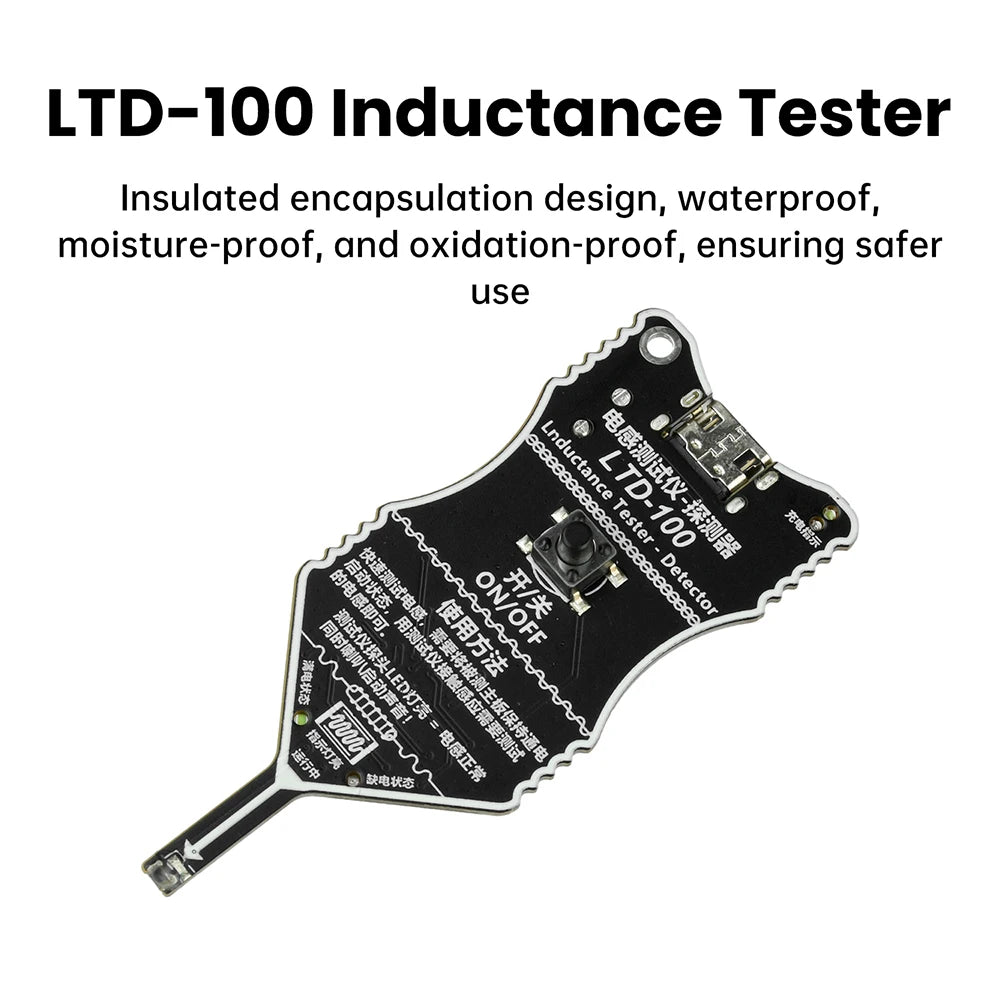 LTD-100 Rechargeable Inductance Tester | Motherboard Coil Tester