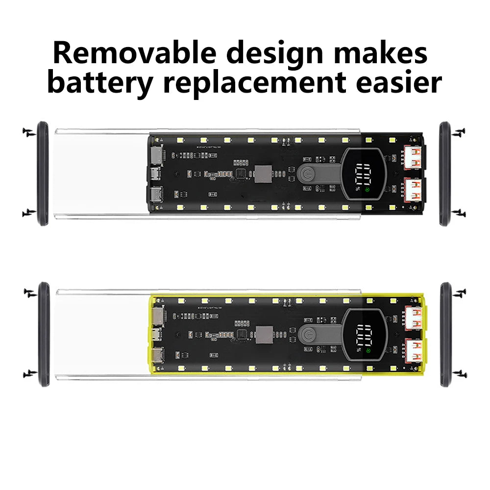 8×18650 DIY Power Bank Case | PD 65W Fast Charging Kit