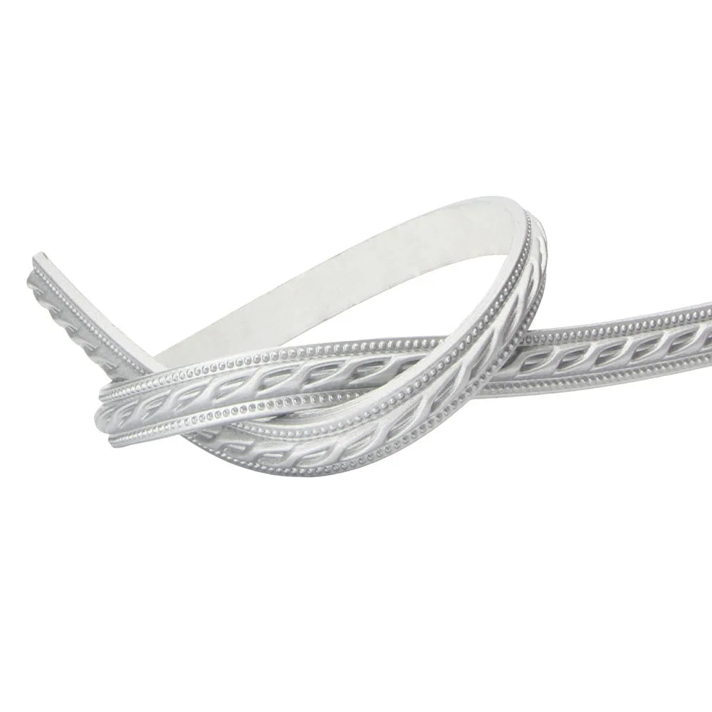 Self-Adhesive Faux Embossed Wall Border Trim Strip 1M PVC