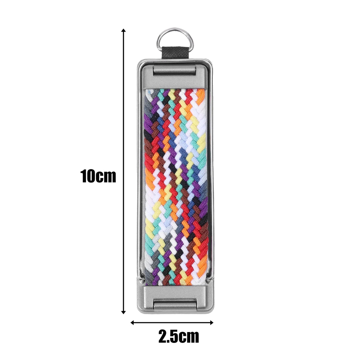 Ultra Thin Foldable Phone Ring Stand & Wrist Strap Holder