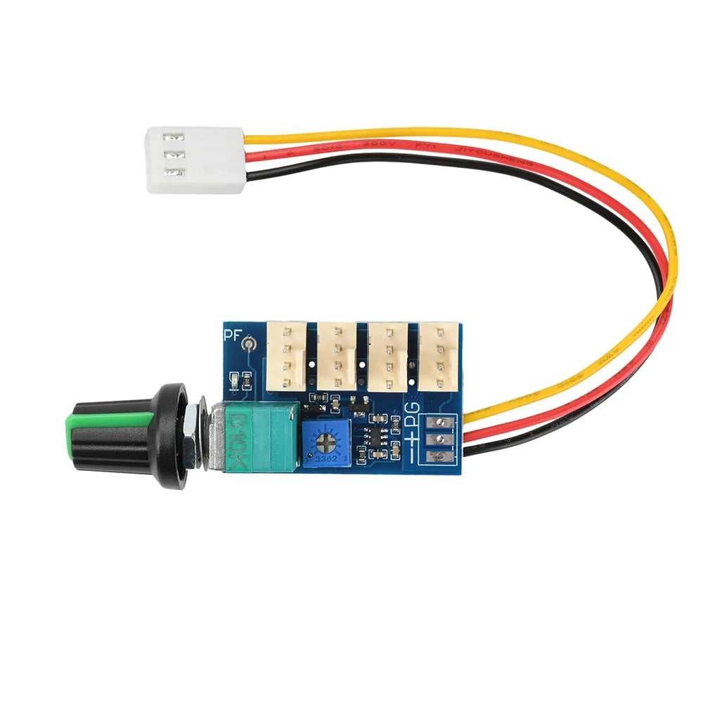 4-Channel DC 12V PWM Fan Speed Controller – Manual Knob