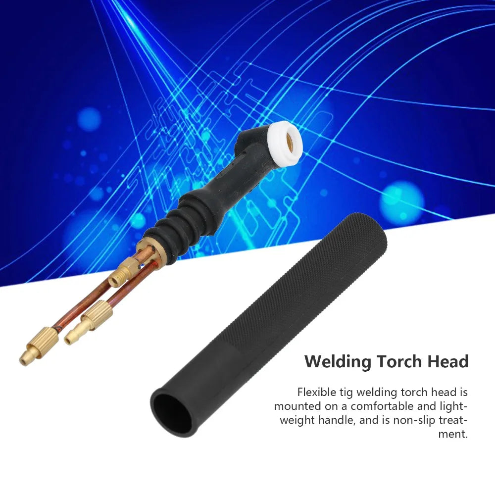 WP-20F Flexible Water-Cooled TIG Welding Torch Head 200A
