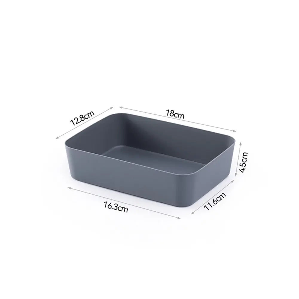 Stackable Plastic Drawer Divider Desktop Organizer Box