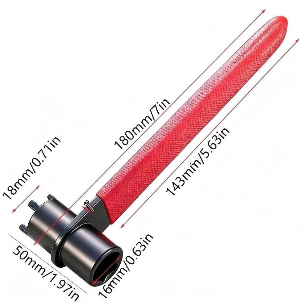 2-in-1 Angle Grinder Wrench – Quick-Release Hexagon Flange Tool