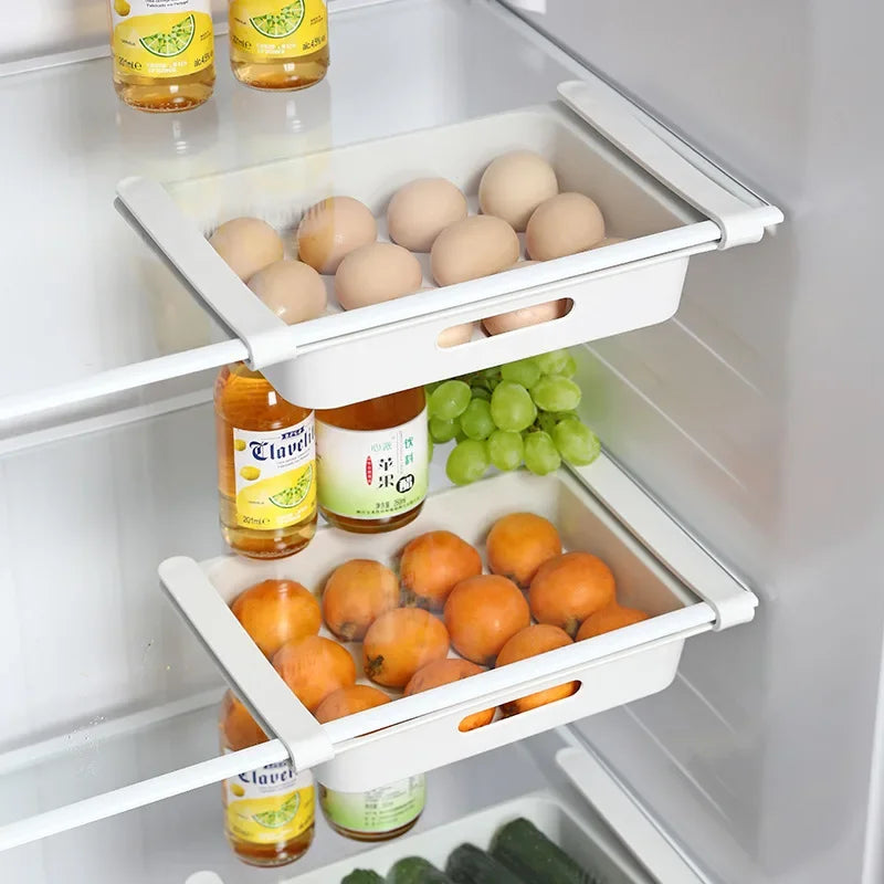 Refrigerator Egg & Food Storage Organizer Box | PP Tray