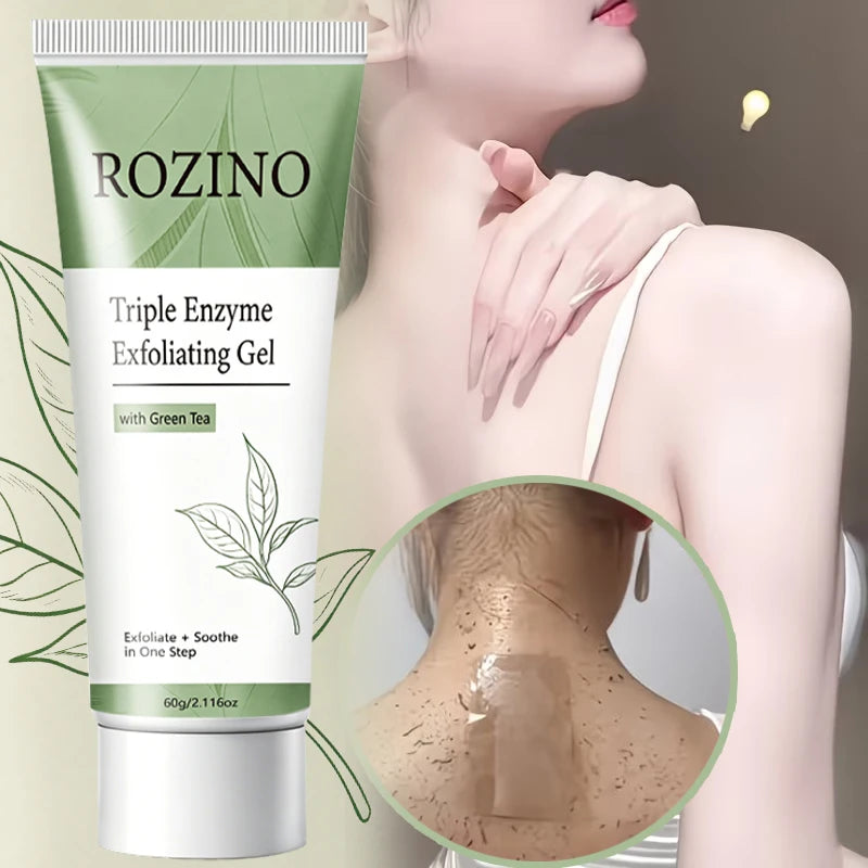 ROZINO Green Tea Triple Enzyme Exfoliating Gel 60g