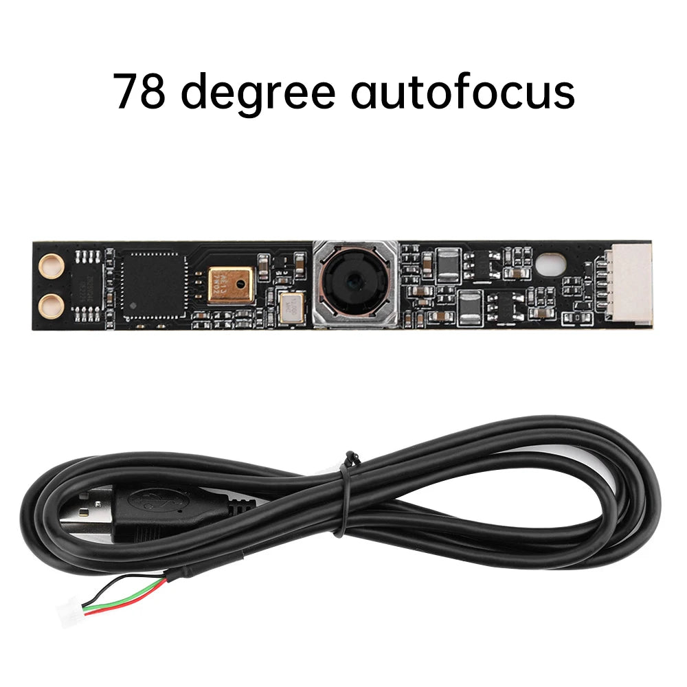 IMX179 8MP Autofocus HD USB Camera Module – 78°/120° FOV