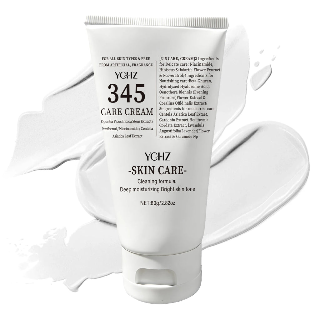 YCHZ 345 Night Face Cream – Hydrating, All Skin Types, 80g