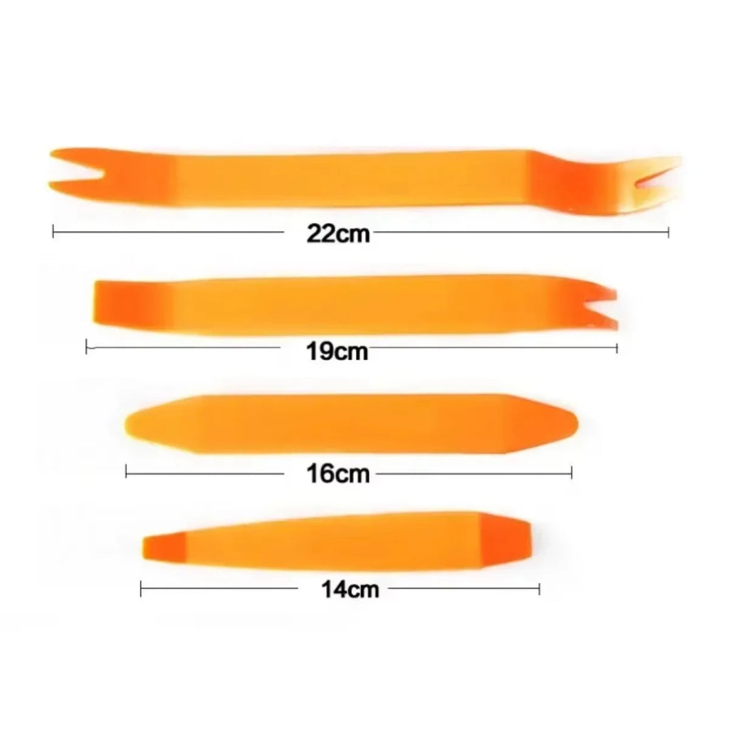 4-Piece Car Trim Panel Removal Tool Set | Interior Pry Kit