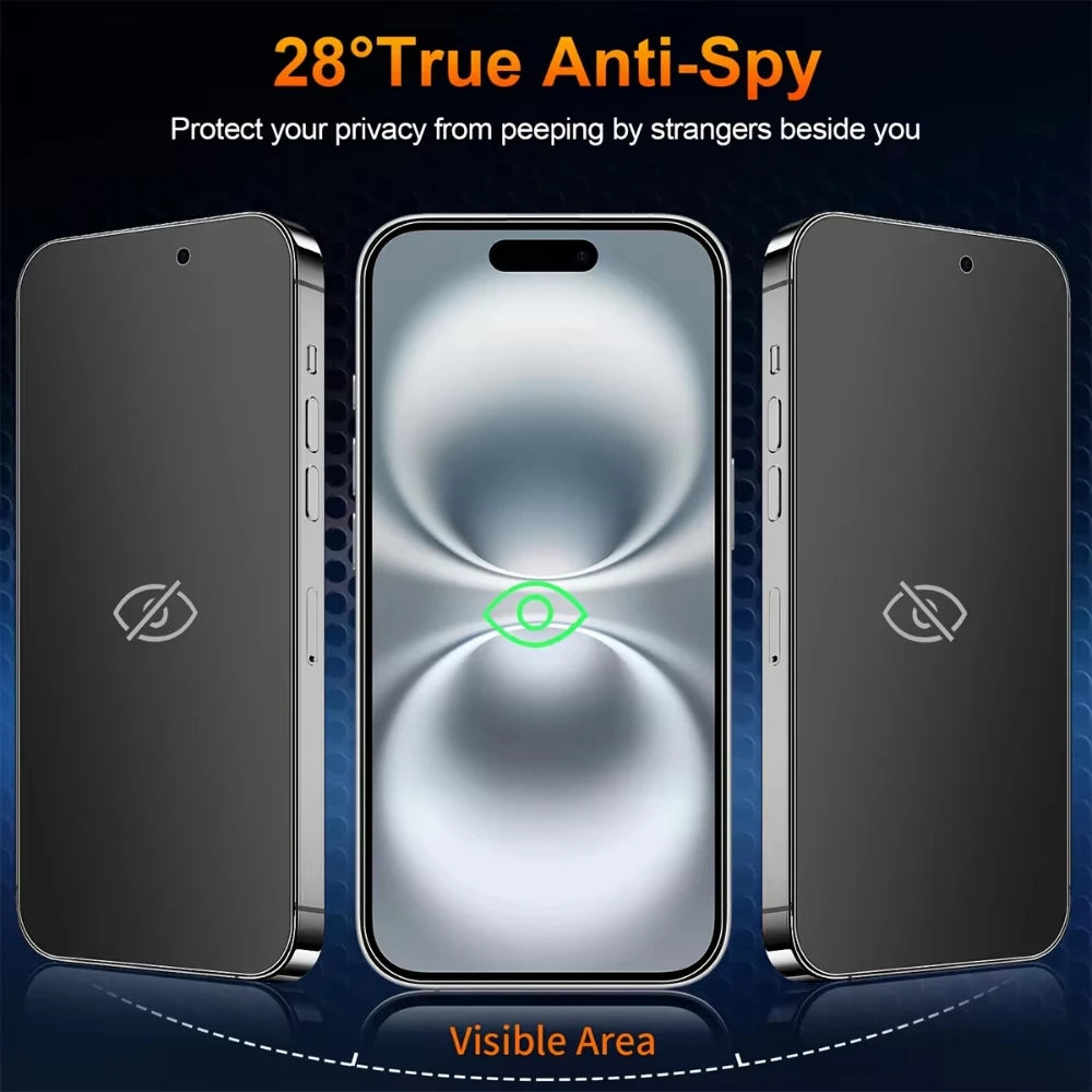 Matte Privacy Screen Protector iPhone – Anti-Spy Tempered Glass