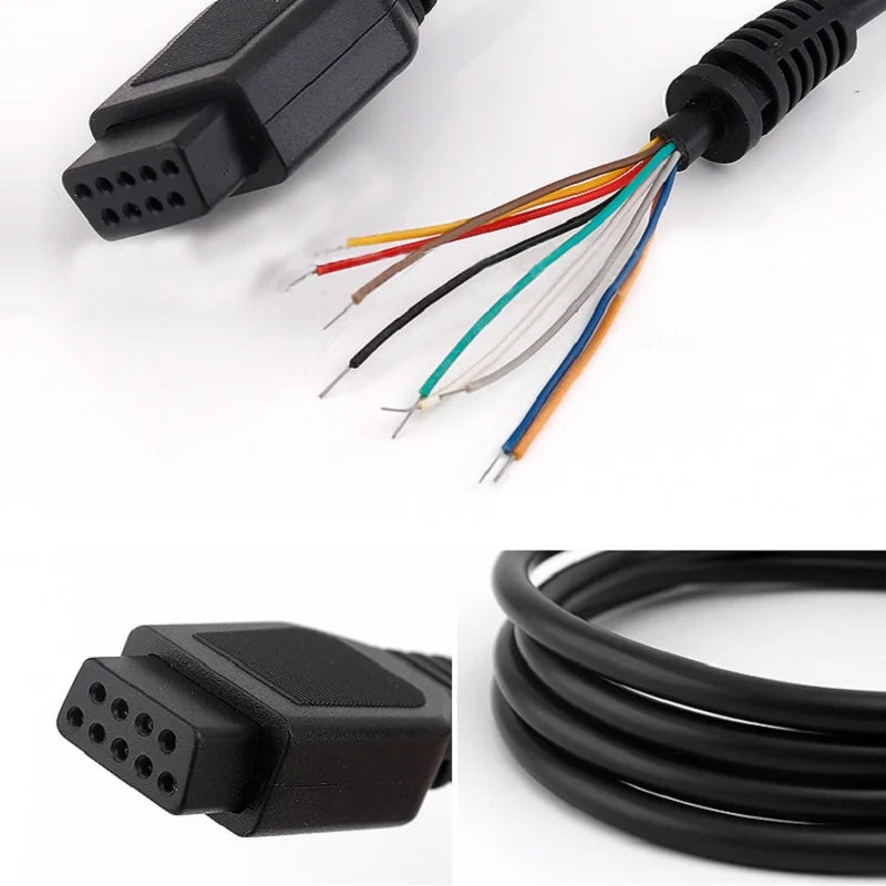 Sega Genesis 2 / Mega Drive 2 Controller Extension Cable 9-Pin