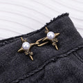 Pearl Jean Waist Cinch Buckle – No-Sew Adjustable Button Pin