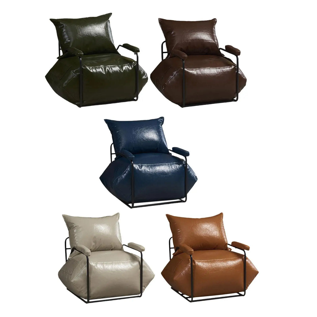 Kesoto Single Sofa Chair with Side Pocket & Removable Base