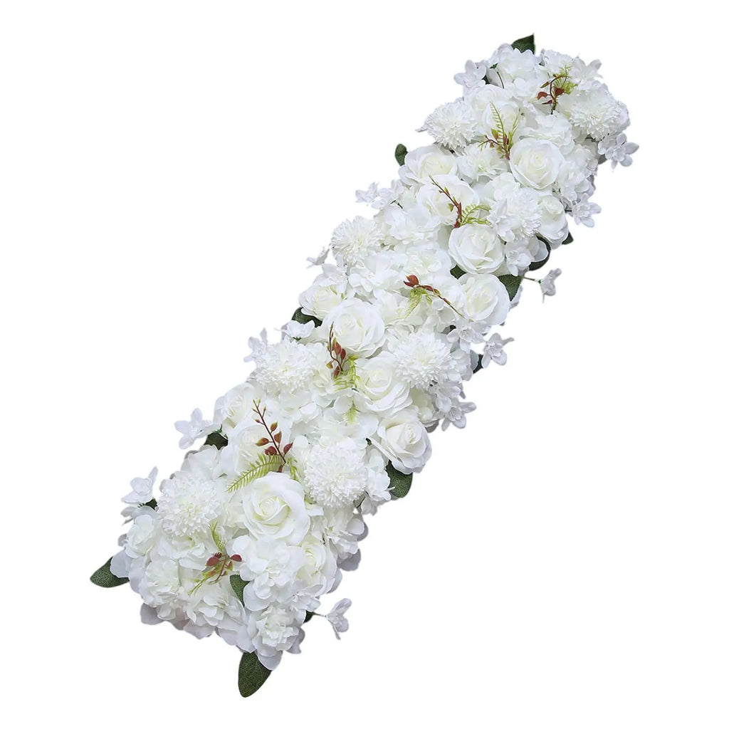 Silk Rose Floral Panel Backdrop | Artificial Wedding Decor