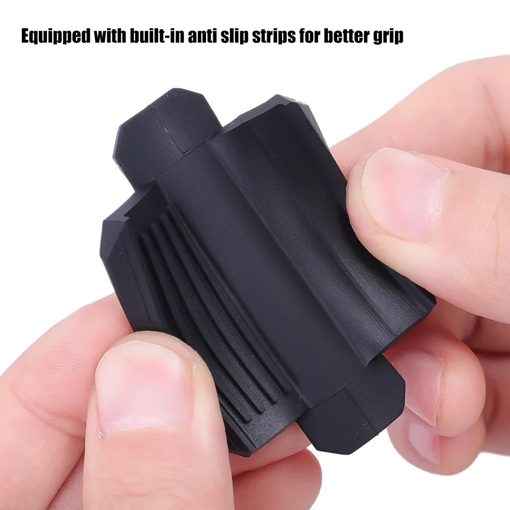 Self-Adhesive Silicone Pen Holder Clips for Desk & Laptop