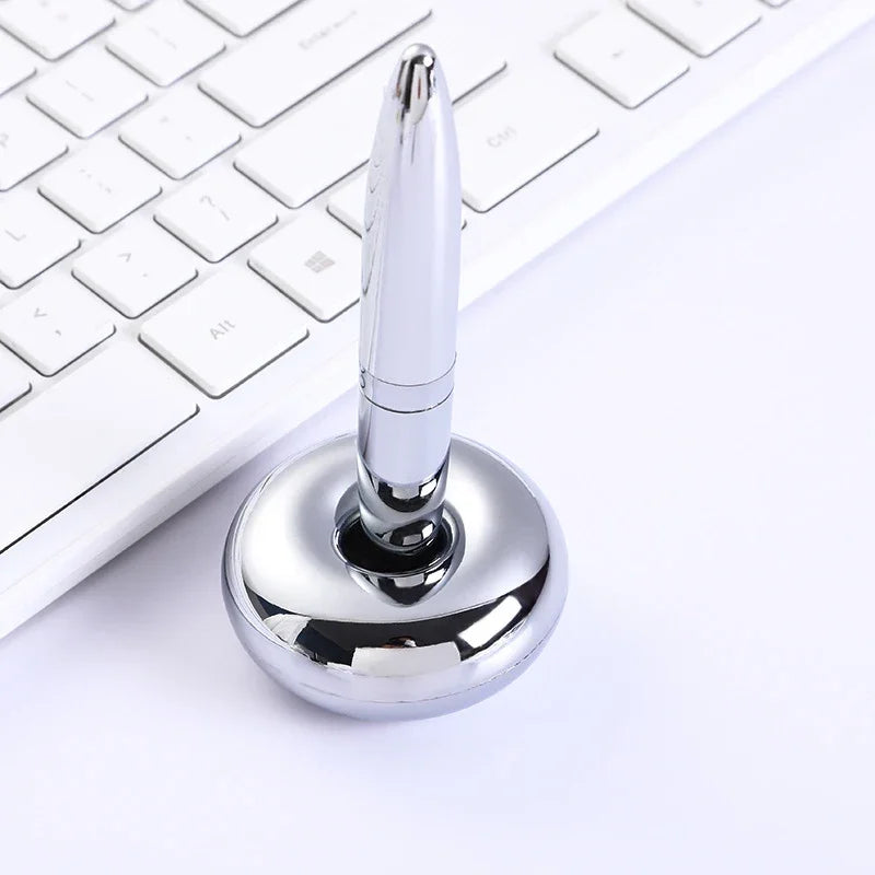 Metal Ballpoint Pen with Magnetic Floating Holder | 1.0mm Tip