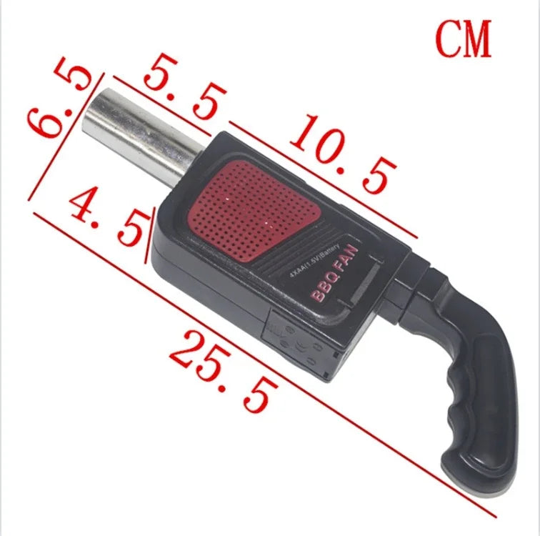 Portable Electric BBQ Blower Fan – Charcoal Fire Starter