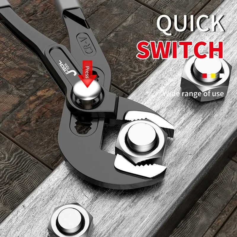 Adjustable Quick-Release Water Pump Pliers | Multi-Function