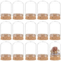 30-Pack 15ml Mini Glass Jars with Cork Stoppers | Craft & Party