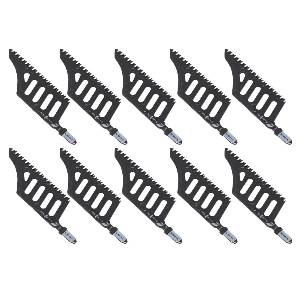 10-Pack T142HB Curved Jigsaw Blades – High Carbon Steel