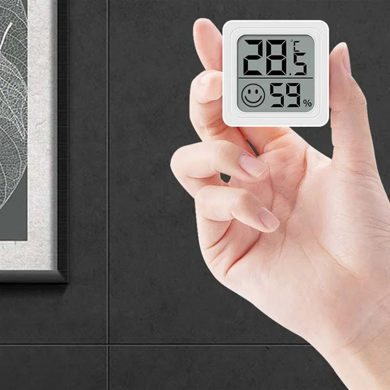 LCD Digital Thermometer & Hygrometer | Indoor Weather Station
